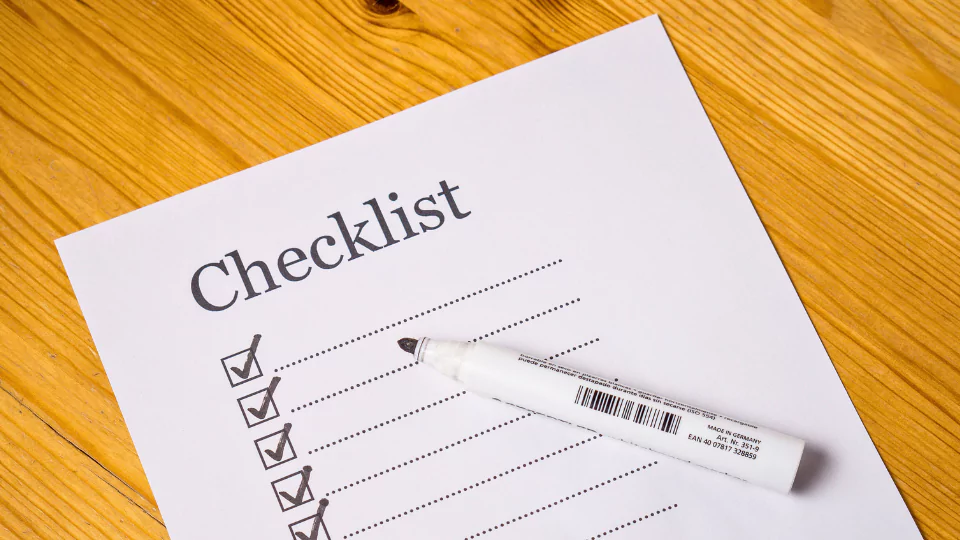 Cross-country moving checklist