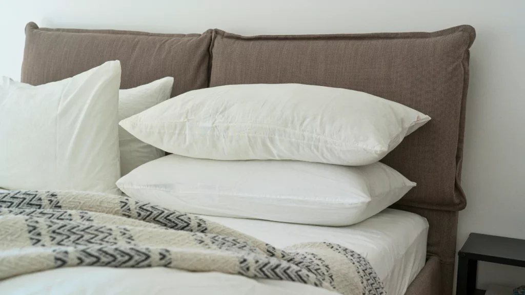 How to pack pillows for moving