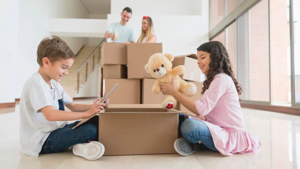 Moving with kids