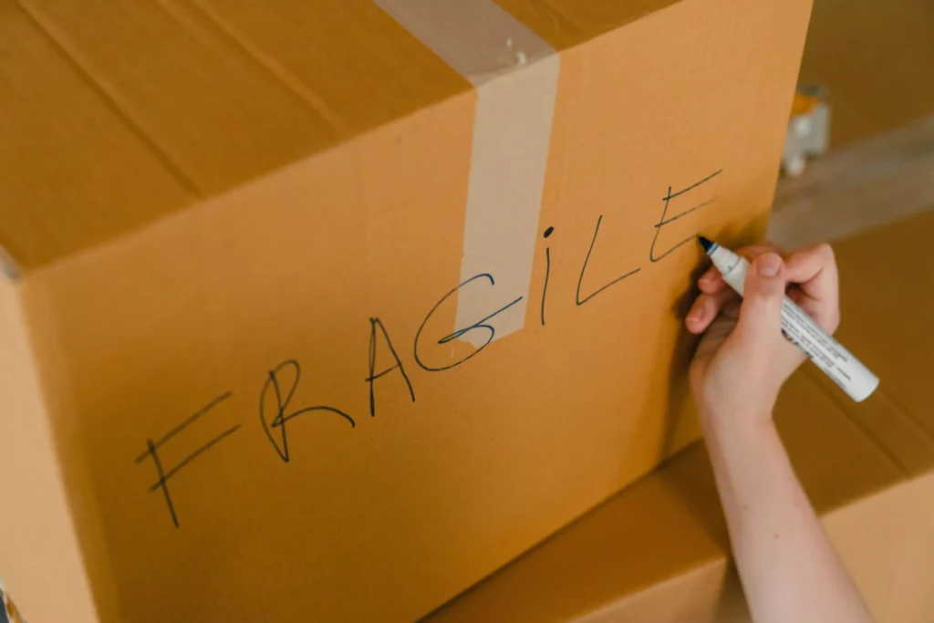 Tips for fragile items